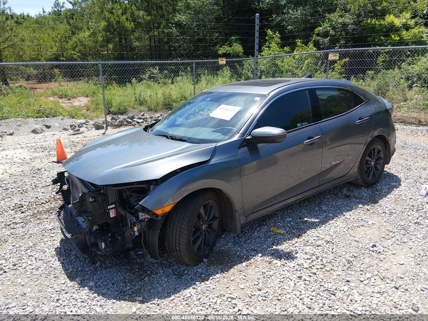 2021 Honda Civic VIN SHHFK7H68MU213659 IAAI salvage auction — FRONT END, Salvage (Alabama), sold $3,300 on 2026-07-06 (photo 2)