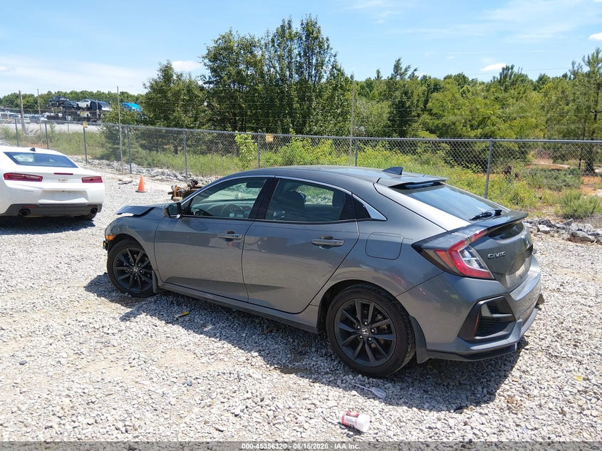 2021 Honda Civic VIN SHHFK7H68MU213659 IAAI salvage auction — FRONT END, Salvage (Alabama), sold $3,300 on 2026-07-06 (photo 3)