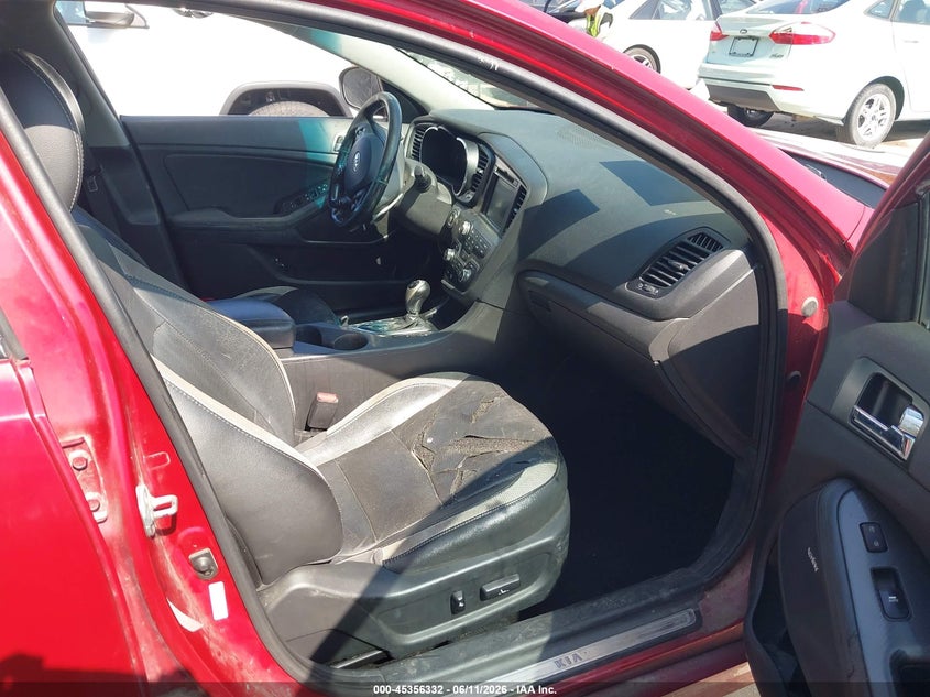2012 Kia Optima VIN 5XXGR4A62CG075770 IAAI salvage auction — FRESH WATER, Salvage (Kansas), sold $625 on 2026-07-15 (photo 5)