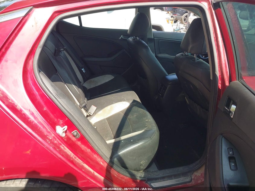 2012 Kia Optima VIN 5XXGR4A62CG075770 IAAI salvage auction — FRESH WATER, Salvage (Kansas), sold $625 on 2026-07-15 (photo 8)