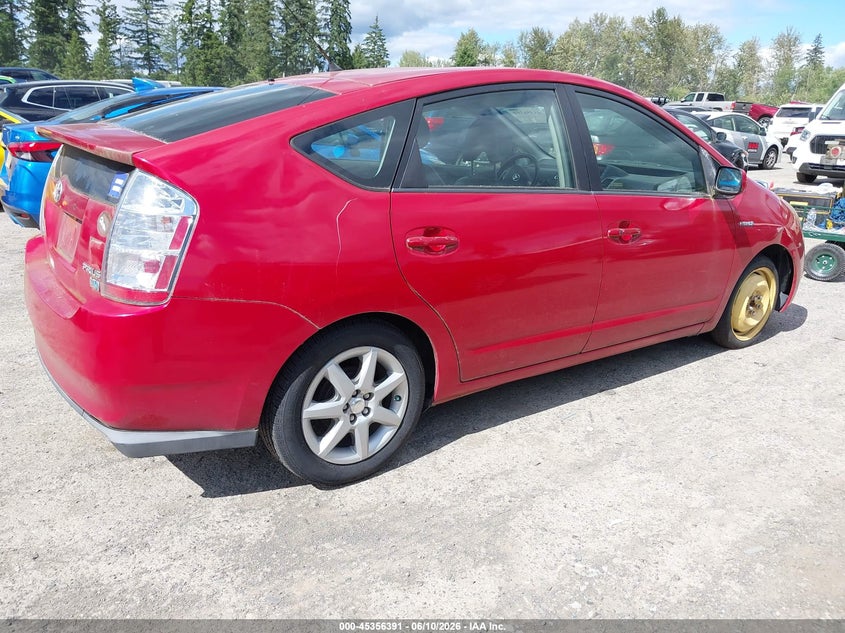 2007 Toyota Prius VIN JTDKB20U777666968 IAAI salvage auction — NORMAL WEAR, Clear (Washington), sold $675 on 2026-07-22 (photo 4)