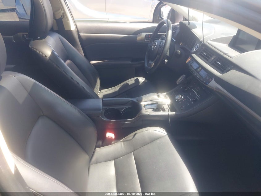 2014 Lexus Ct VIN JTHKD5BHXE2192616 IAAI salvage auction — REAR END, Salvage (California), sold $2,850 on 2026-07-06 (photo 5)