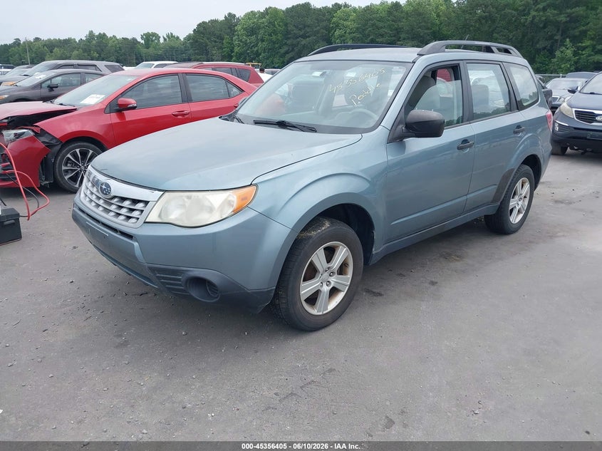 2011 Subaru Forester VIN JF2SHBBC1BG725493 IAAI salvage auction — NORMAL WEAR, Clear (North Carolina), sold $400 on 2026-07-08 (photo 2)