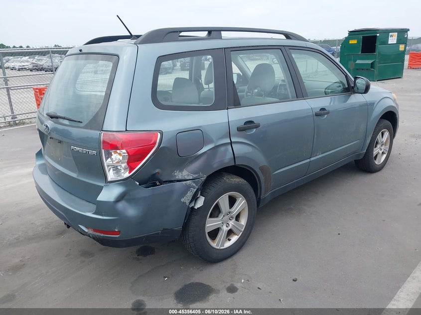 2011 Subaru Forester VIN JF2SHBBC1BG725493 IAAI salvage auction — NORMAL WEAR, Clear (North Carolina), sold $400 on 2026-07-08 (photo 4)