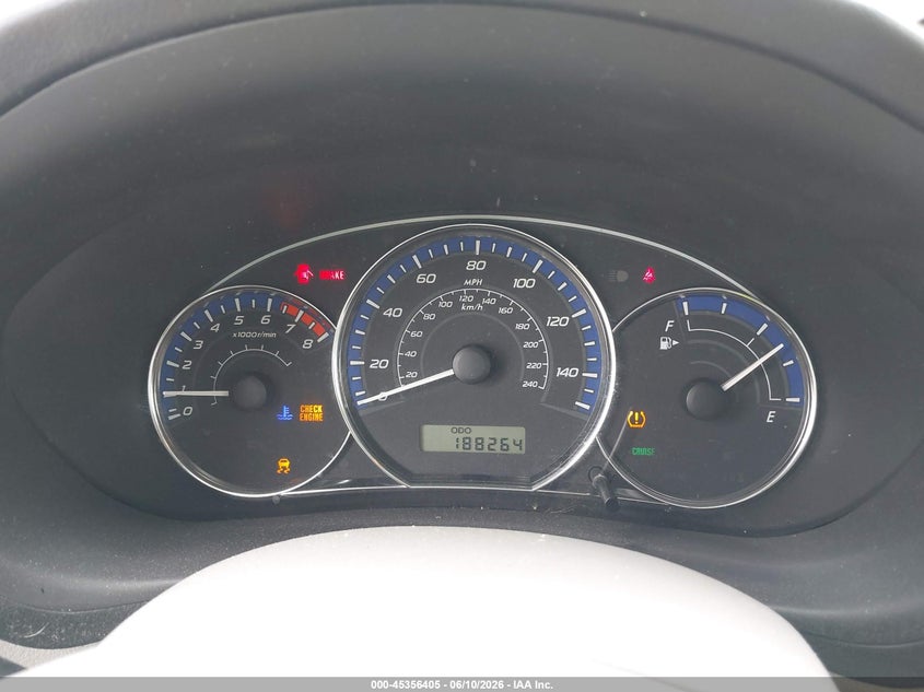 2011 Subaru Forester VIN JF2SHBBC1BG725493 IAAI salvage auction — NORMAL WEAR, Clear (North Carolina), sold $400 on 2026-07-08 (photo 7)