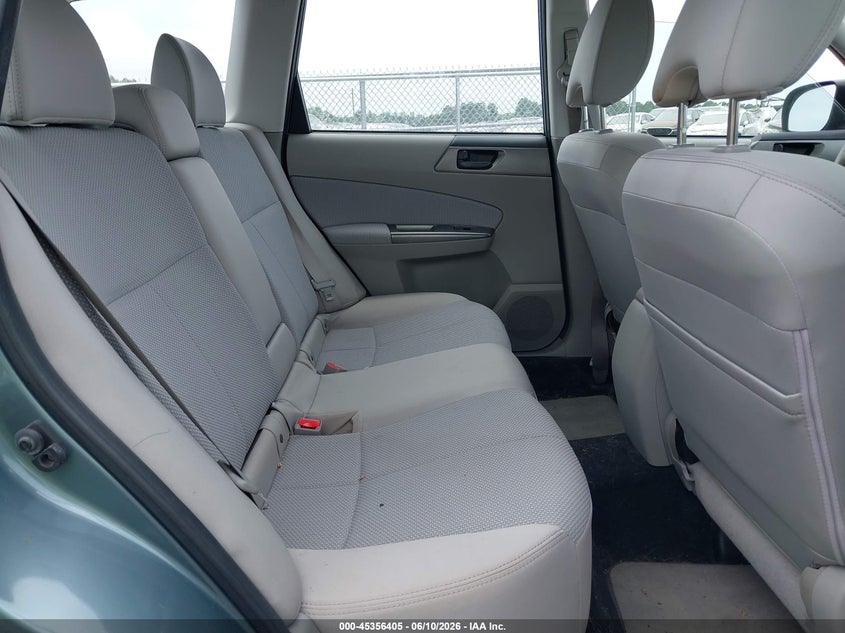 2011 Subaru Forester VIN JF2SHBBC1BG725493 IAAI salvage auction — NORMAL WEAR, Clear (North Carolina), sold $400 on 2026-07-08 (photo 8)