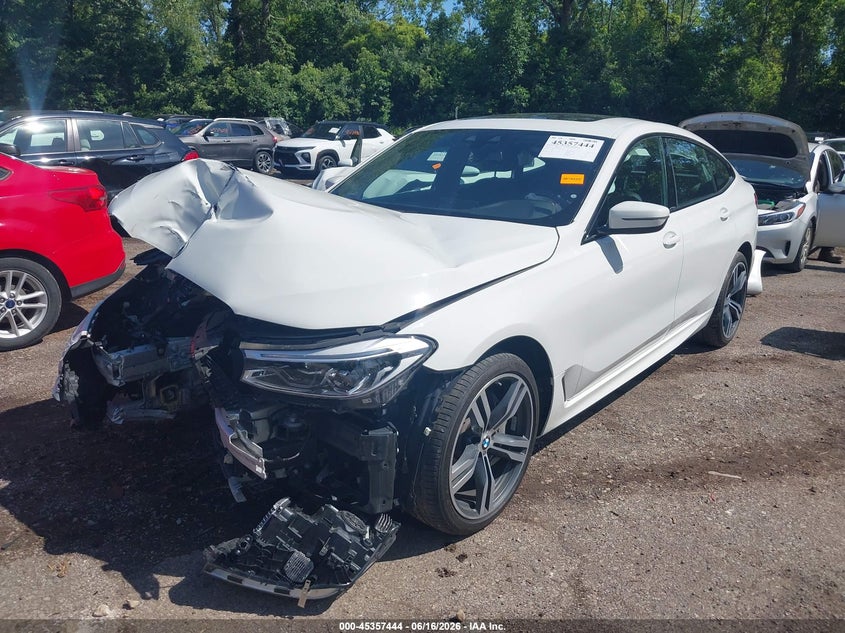 2019 BMW 6er VIN WBAJV6C5XKBK08178 IAAI salvage auction — FRONT END, Salvage (Ohio), sold $4,450 on 2026-07-17 (photo 2)