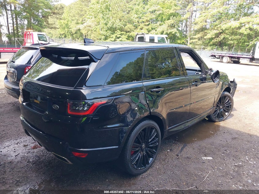 2019 Land rover Range rover sport VIN SALWR2RE7KA867539 IAAI salvage auction — SIDE, Salvage Title, sold $4,400 on 2026-07-30 (photo 4)