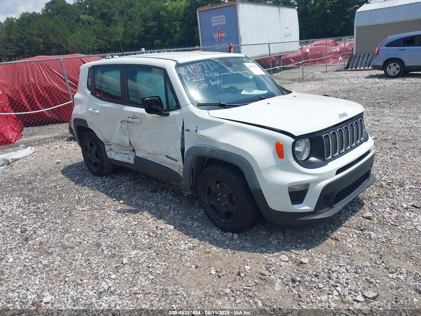 2020 Jeep Renegade VIN ZACNJAAB2LPK94571 IAAI salvage auction — ENGINE DAMAGE, Salvage (Georgia), sold $1,275 on 2026-08-14 (photo 1)