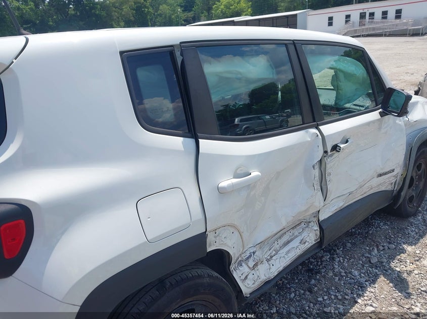 2020 Jeep Renegade VIN ZACNJAAB2LPK94571 IAAI salvage auction — ENGINE DAMAGE, Salvage (Georgia), sold $1,275 on 2026-08-14 (photo 6)