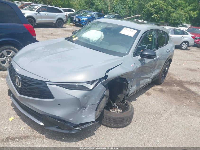 2025 Acura Adx VIN 3HDSA2H72SM703875 IAAI salvage auction — LEFT SIDE, Salvage (Ohio), sold $7,800 on 2026-07-21 (photo 2)
