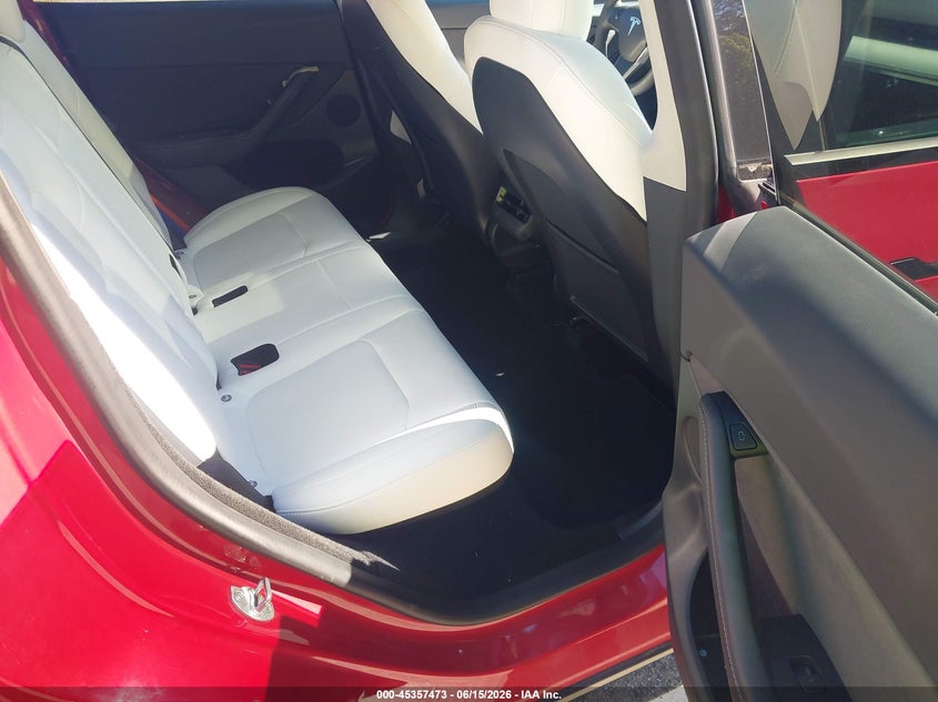 2023 Tesla Model y VIN 7SAYGDEE2PF617280 IAAI salvage auction — SIDE, Salvage (Virginia), sold $2,550 on 2026-07-24 (photo 8)