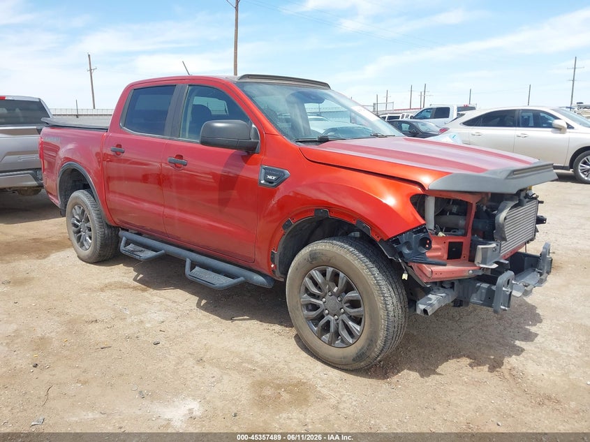 2019 Ford Ranger VIN 1FTER4EHXKLB01792 — IAAI salvage auction photo