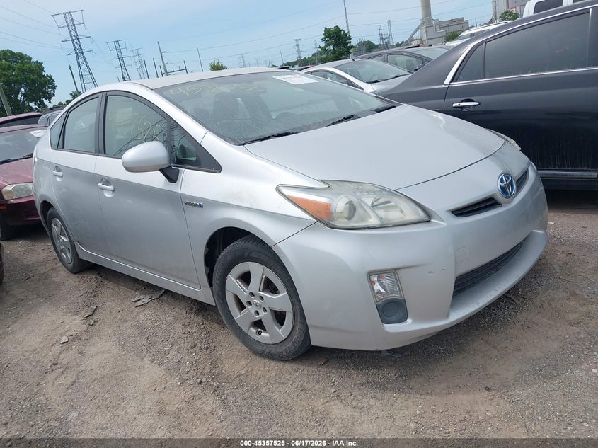 2010 Toyota Prius VIN JTDKN3DU1A0200511 IAAI salvage auction — FRONT END, Bill Of Sale (Indiana), sold $750 on 2026-07-15 (photo 1)