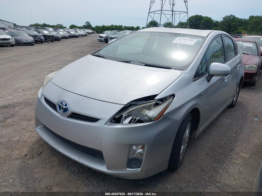 2010 Toyota Prius VIN JTDKN3DU1A0200511 IAAI salvage auction — FRONT END, Bill Of Sale (Indiana), sold $750 on 2026-07-15 (photo 2)