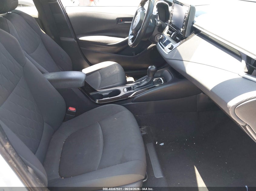 2022 Toyota Corolla VIN JTDEPMAE0N3015901 IAAI salvage auction — LEFT FRONT, Clear (California), sold $125 on 2026-07-13 (photo 5)