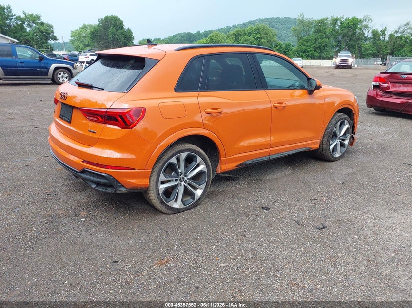 2022 Audi Q3 VIN WA1EECF38N1026402 IAAI salvage auction — UNDERCARRIAGE, Salvage (Ohio), sold $10,000 on 2026-07-27 (photo 4)