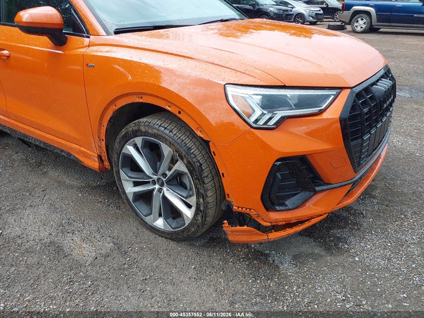 2022 Audi Q3 VIN WA1EECF38N1026402 IAAI salvage auction — UNDERCARRIAGE, Salvage (Ohio), sold $10,000 on 2026-07-30 (photo 6)