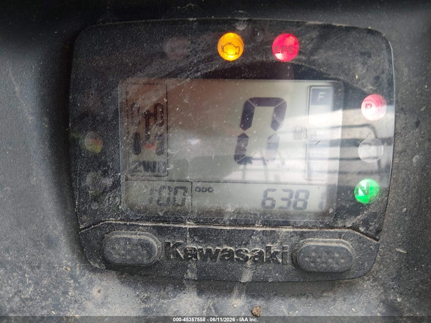 2021 Kawasaki VIN RGSW643A5MB570192 IAAI salvage auction — FRONT END, Salvage (West Virginia), sold $2,500 on 2026-07-29 (photo 7)
