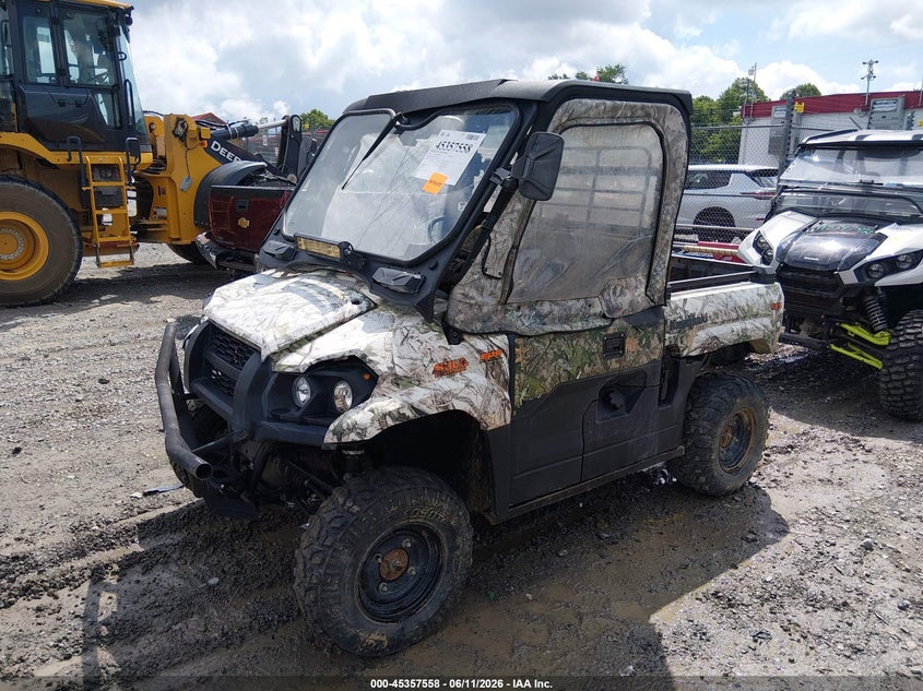 2021 Kawasaki VIN RGSW643A5MB570192 IAAI salvage auction — FRONT END, Salvage (West Virginia), sold $2,500 on 2026-07-29 (photo 2)