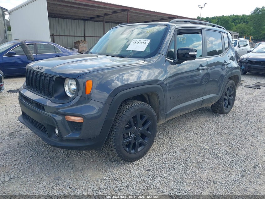 2023 Jeep Renegade VIN ZACNJDE11PPP34451 IAAI salvage auction — REAR END, Salvage Title, sold $5,600 on 2026-07-29 (photo 2)