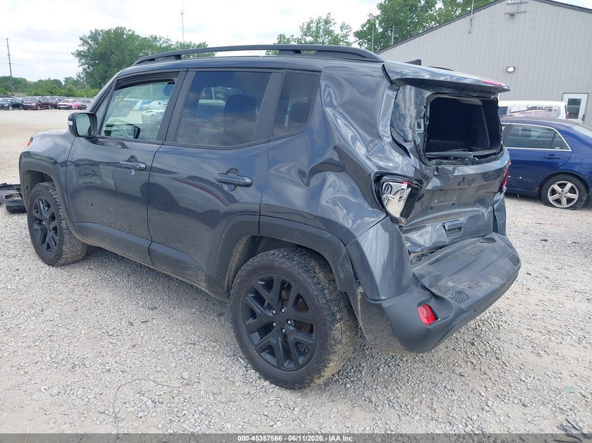 2023 Jeep Renegade VIN ZACNJDE11PPP34451 IAAI salvage auction — REAR END, Salvage Title, sold $5,600 on 2026-07-29 (photo 3)