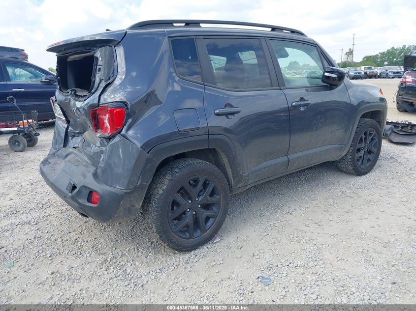 2023 Jeep Renegade VIN ZACNJDE11PPP34451 IAAI salvage auction — REAR END, Salvage Title, sold $5,600 on 2026-07-29 (photo 4)