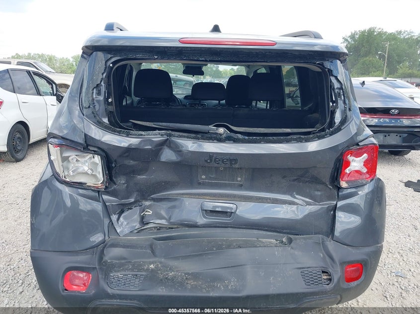 2023 Jeep Renegade VIN ZACNJDE11PPP34451 IAAI salvage auction — REAR END, Salvage Title, sold $5,600 on 2026-07-29 (photo 6)