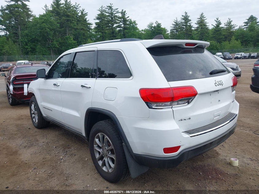 2015 Jeep Grand cherokee VIN 1C4RJFBG8FC905479 IAAI salvage auction — FRONT END, Salvage (Massachusetts), sold $1,600 on 2026-08-16 (photo 3)