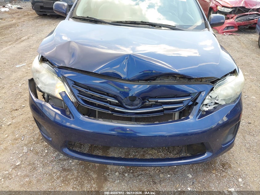 2013 Toyota Corolla VIN 5YFBU4EE2DP115591 IAAI salvage auction — FRONT END, Salvage (Tennessee), sold $1,200 on 2026-07-16 (photo 6)