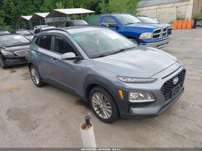 2018 Hyundai Kona VIN KM8K2CAA0JU074391 IAAI salvage auction — REAR END, Salvage - Greater Than 75% (Maryland), sold $2,650 on 2026-07-21 (photo 1)