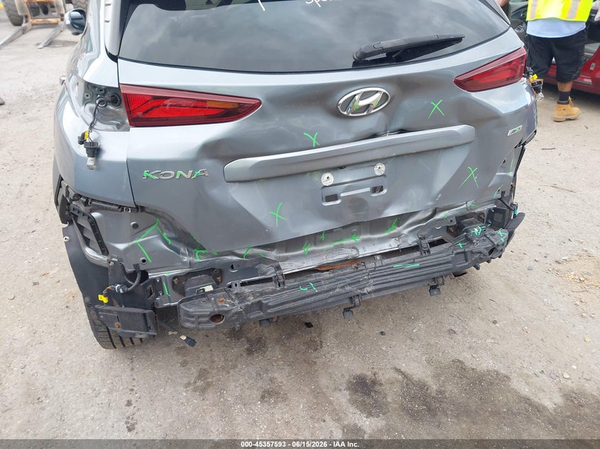 2018 Hyundai Kona VIN KM8K2CAA0JU074391 IAAI salvage auction — REAR END, Salvage - Greater Than 75% (Maryland), sold $2,650 on 2026-07-21 (photo 6)