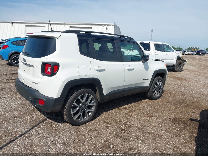 2022 Jeep Renegade VIN ZACNJDD11NPN52599 IAAI salvage auction — FRONT END, Salvage (Illinois), sold $3,700 on 2026-07-22 (photo 4)