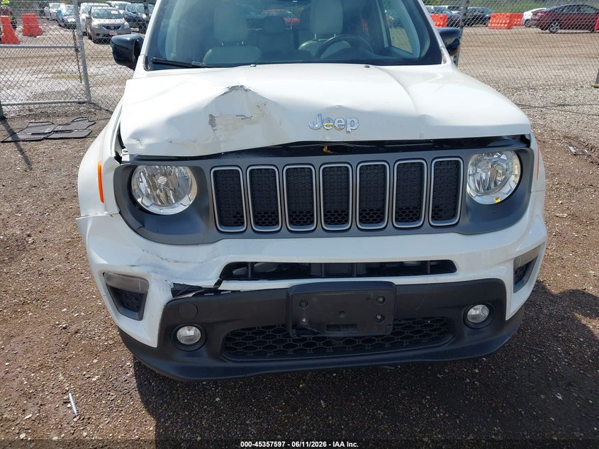 2022 Jeep Renegade VIN ZACNJDD11NPN52599 IAAI salvage auction — FRONT END, Salvage (Illinois), sold $3,700 on 2026-07-22 (photo 6)