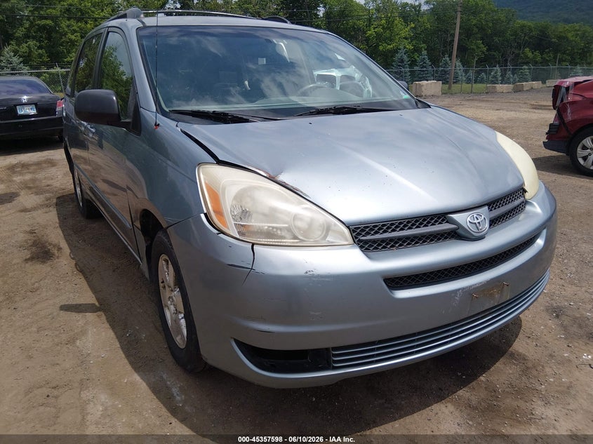 2004 Toyota Sienna VIN 5TDZA23C34S115216 IAAI salvage auction — NORMAL WEAR, Clear (New Jersey), sold $950 on 2026-07-09 (photo 6)