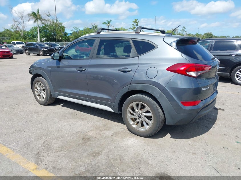 2017 Hyundai Tucson VIN KM8J33A49HU447540 IAAI salvage auction — FRONT END, Rebuildable (Florida), sold $3,350 on 2026-07-13 (photo 3)