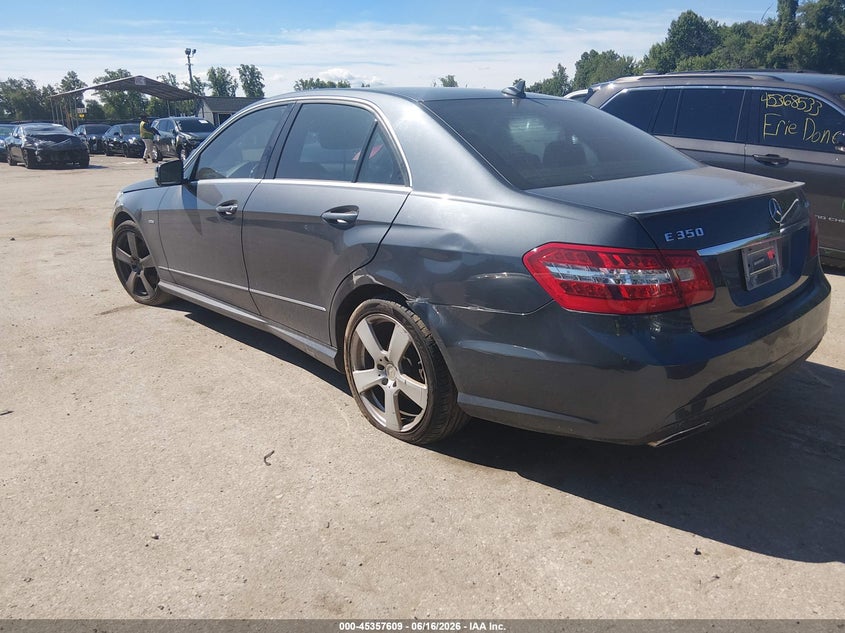 2012 Mercedes-benz E-klasse VIN WDDHF8JB8CA580232 IAAI salvage auction — FRONT & REAR, Salvage Title, sold $325 on 2026-07-23 (photo 3)