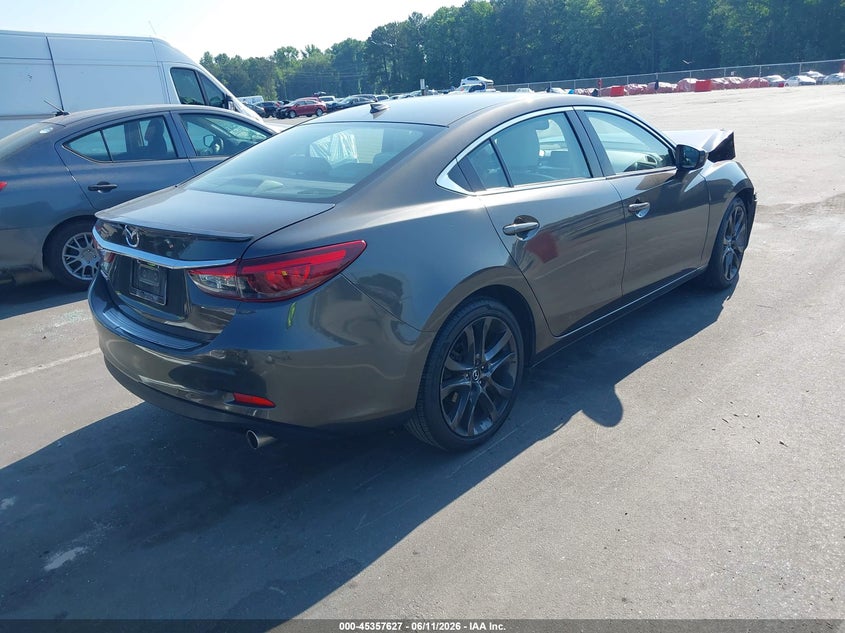 2016 Mazda 6 VIN JM1GJ1W58G1406987 IAAI salvage auction — FRONT END, Salvage (North Carolina), sold $650 on 2026-07-15 (photo 4)