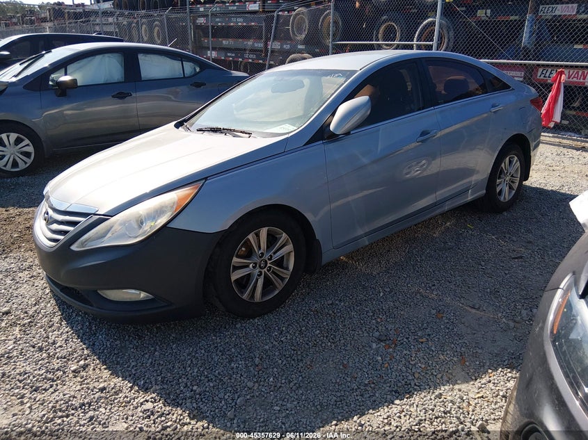 2013 Hyundai Sonata VIN 5NPEB4AC0DH690471 IAAI salvage auction — RIGHT FRONT, Salvage (Georgia), sold $450 on 2026-08-01 (photo 2)