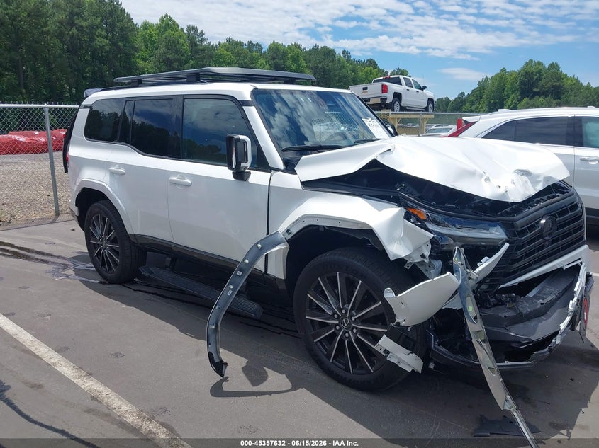 2025 Lexus Gx VIN JTJVBCDX4S5051125 IAAI salvage auction — FRONT END, Salvage Title, sold $45,550 on 2026-08-05 (photo 1)