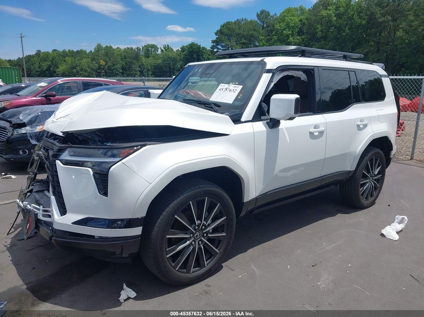 2025 Lexus Gx VIN JTJVBCDX4S5051125 IAAI salvage auction — FRONT END, Salvage Title, sold $45,550 on 2026-08-05 (photo 2)