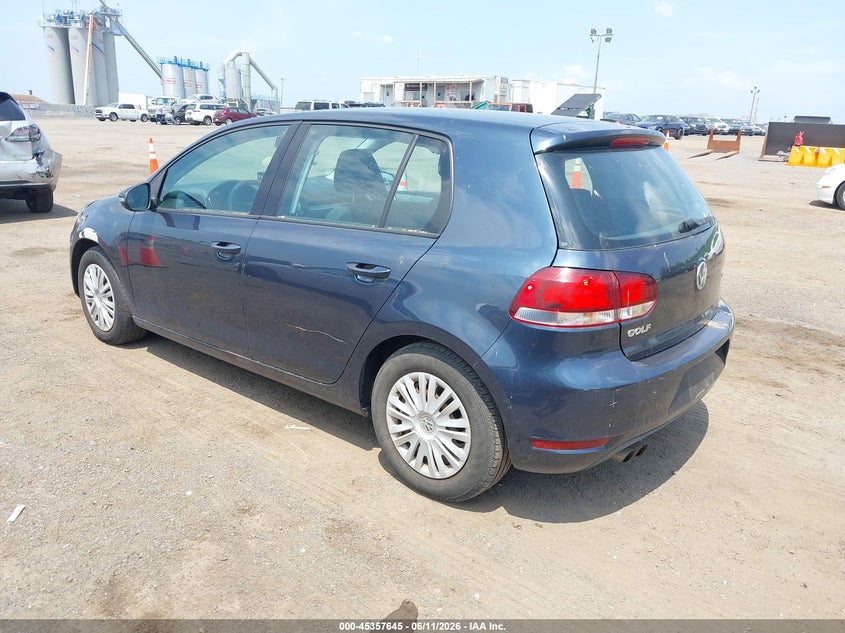 2010 Volkswagen Golf VIN WVWDB7AJ9AW363861 IAAI salvage auction — NORMAL WEAR, Clear (New York), sold $425 on 2026-07-14 (photo 3)