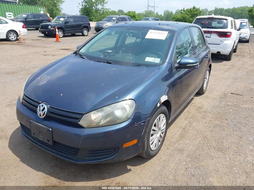 2010 Volkswagen Golf VIN WVWDB7AJ9AW363861 IAAI salvage auction — NORMAL WEAR, Clear (New York), sold $425 on 2026-07-14 (photo 6)