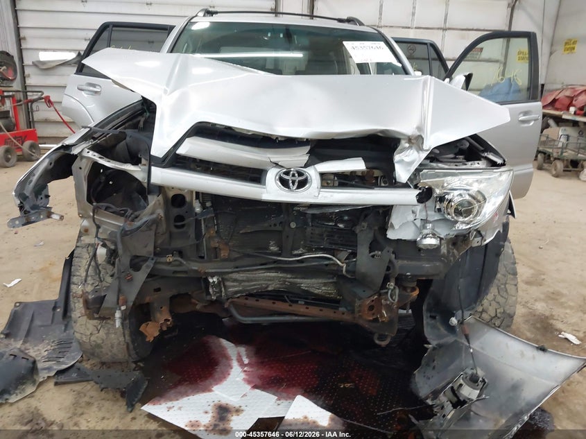 2005 Toyota 4runner VIN JTEBT17R450050347 IAAI salvage auction — FRONT END, Salvage (Pennsylvania), sold $675 on 2026-07-23 (photo 6)