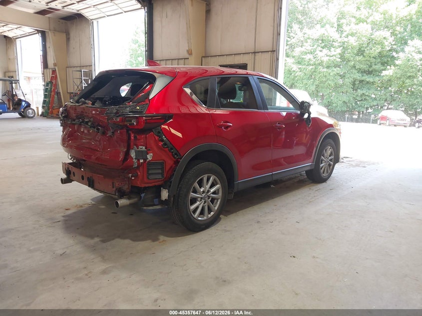 2023 Mazda Cx-5 VIN JM3KFBCM3P0182330 IAAI salvage auction — REAR END, Salvage (North Carolina), sold $8,850 on 2026-07-16 (photo 4)
