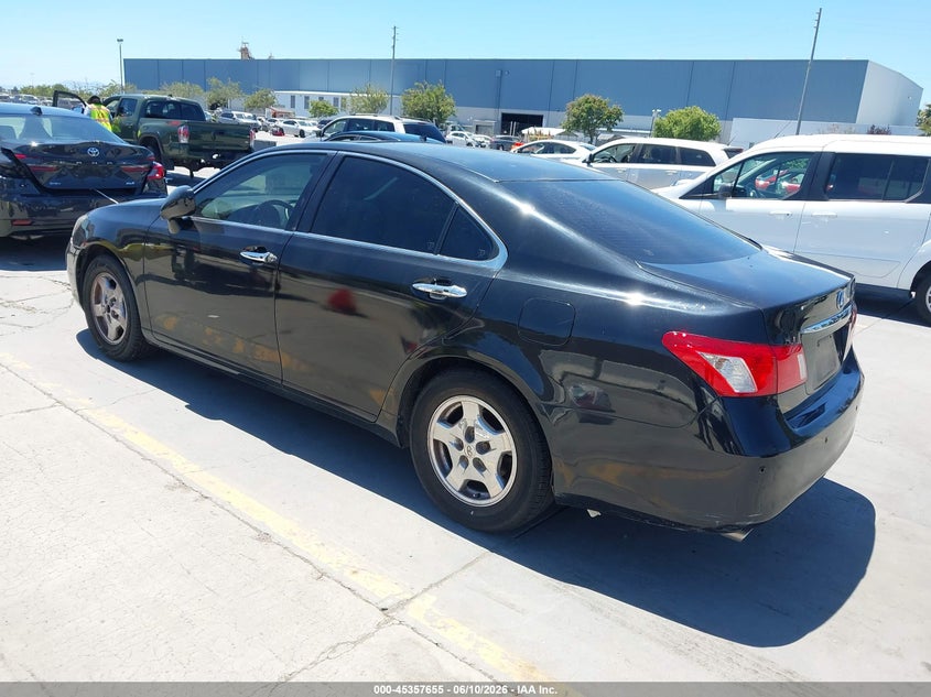 2007 Lexus ES VIN JTHBJ46G472050804 IAAI salvage auction — NORMAL WEAR, Salvage Title - Dealer (California), sold $1,200 on 2026-07-13 (photo 3)