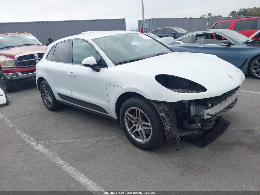 2018 Porsche Macan VIN WP1AA2A55JLB11018 IAAI salvage auction — FRONT END, Clear (Arizona), sold $7,025 on 2026-07-09 (photo 1)