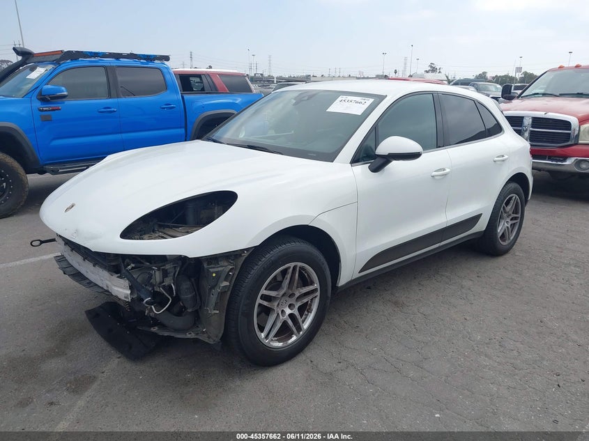 2018 Porsche Macan VIN WP1AA2A55JLB11018 IAAI salvage auction — FRONT END, Clear (Arizona), sold $7,025 on 2026-07-09 (photo 2)