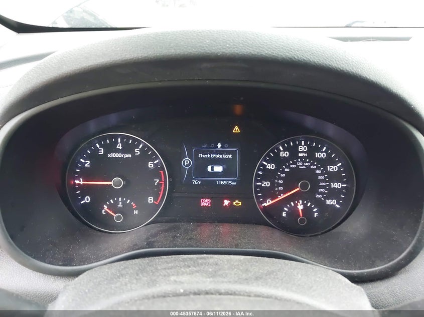 2017 Kia Sportage VIN KNDPM3AC3H7282912 IAAI salvage auction — FRONT END, Wait Title, sold $1,950 on 2026-08-01 (photo 7)