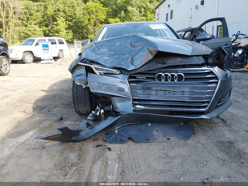 2017 Audi A4 VIN WAUANAF40HN035588 IAAI salvage auction — FRONT END, Salvage (Vermont), sold $1,100 on 2026-07-30 (photo 6)